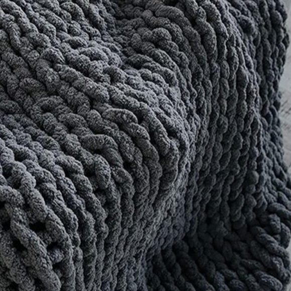 Chunky Knit Throw!